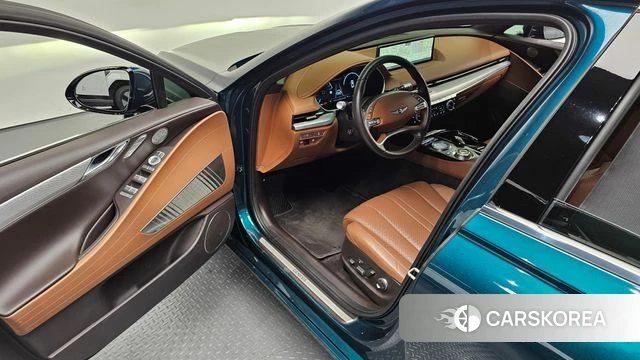 Genesis Electrified G80 (RG3) 2021 Синий нефрит из Кореи, фото 2