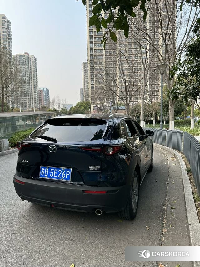 Mazda CX-30 2021 Синий из Китая, фото 2