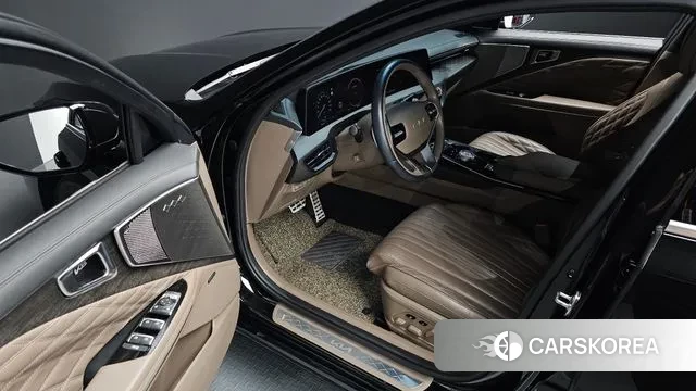 Kia K8 Hybrid 2023 Черный из Кореи, фото 2