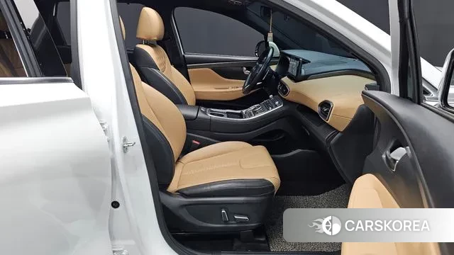 Hyundai The New Santa Fe 2021 Белый из Кореи, фото 2