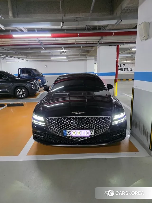 Genesis G80 (RG3) 2020 Черный из Кореи, фото 2