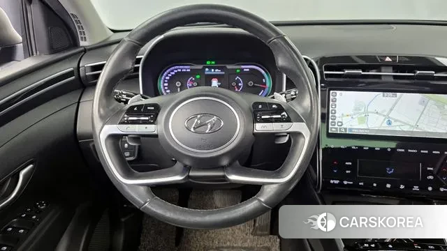 Hyundai Tucson Hybrid (NX4) 2021 Черный из Кореи, фото 2