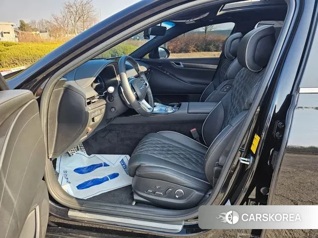 Genesis G80 (RG3) 2022 Черный из Кореи, фото 2