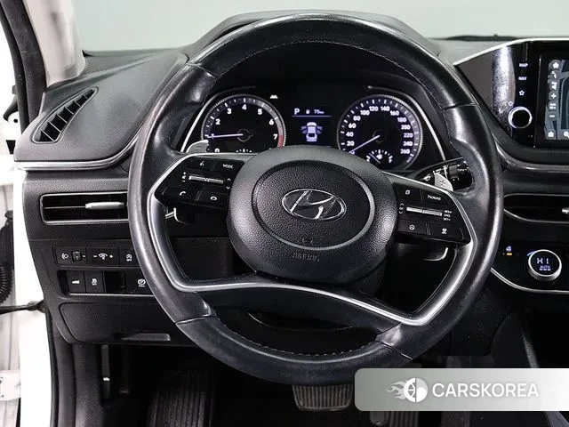 Hyundai Sonata (DN8) 2019 Белый из Кореи, фото 2