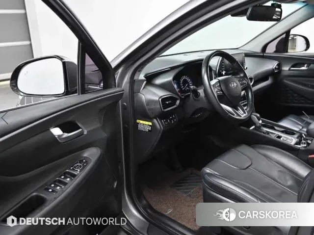 Hyundai Santa Fe TM 2018 Серебристо-серый из Кореи, фото 2