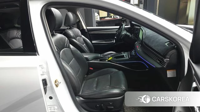 Hyundai The New Grandeur IG Hybrid 2020 Белый из Кореи, фото 2