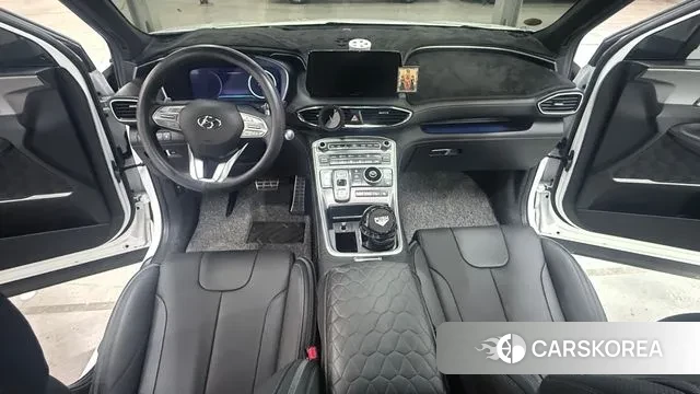 Hyundai The New Santa Fe 2023 Белый из Кореи, фото 2