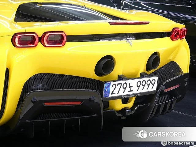 Ferrari SF90 Spider 2023 Желтый из Кореи, фото 2
