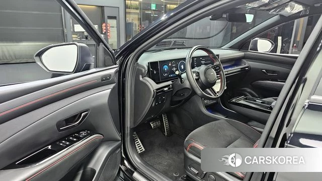 Hyundai The New Tucson (NX4) 2024 Черный из Кореи, фото 2