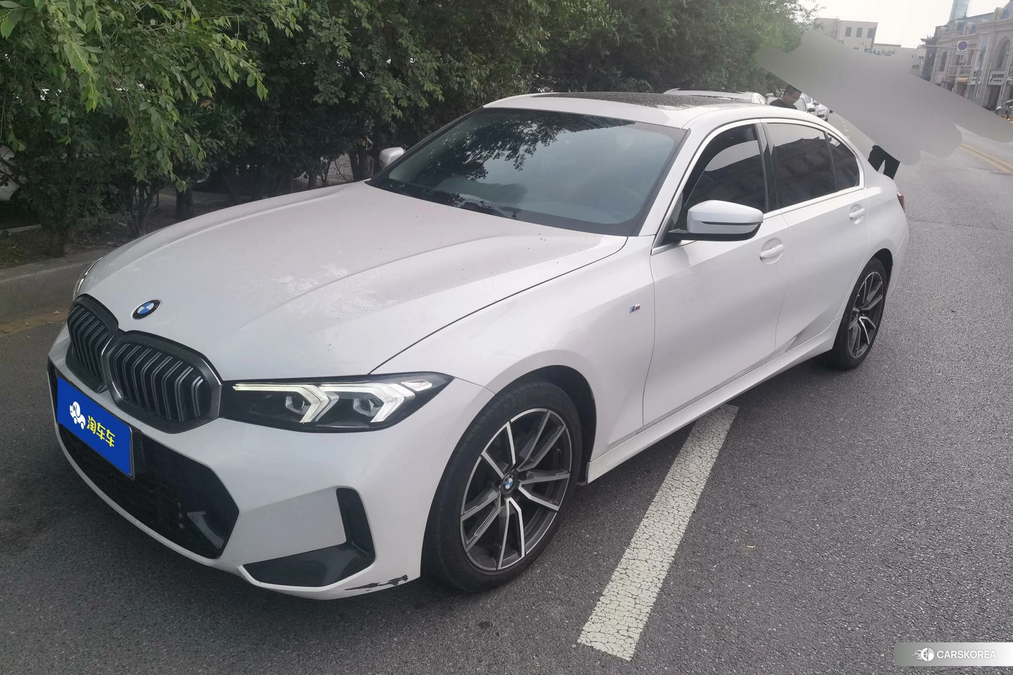 BMW 3 series 2022 Белый из Китая, фото 2