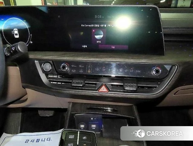 Kia K8 Hybrid 2022 Черный из Кореи, фото 2