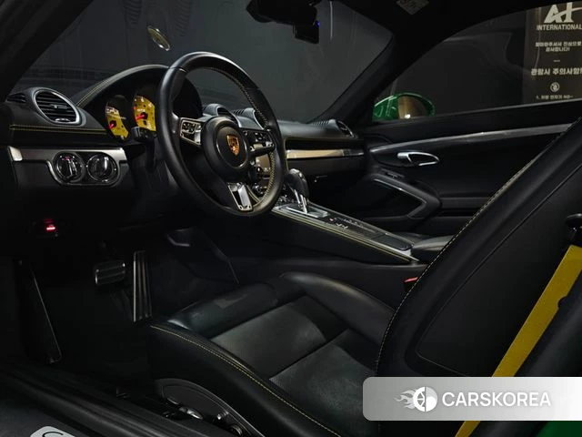 Porsche 718 Cayman 2021 Зеленый из Кореи, фото 2
