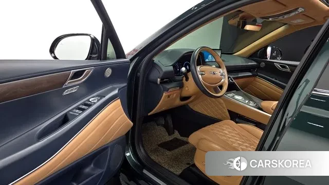 Genesis GV80 2021 Темно-зеленый из Кореи, фото 2