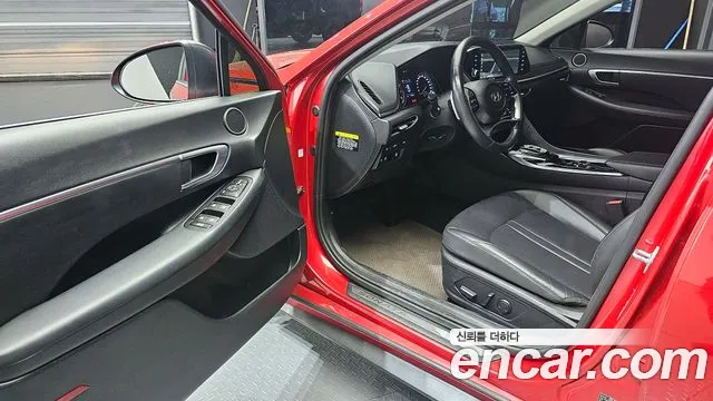 Hyundai Sonata (DN8) 2019 Красный из Кореи, фото 2