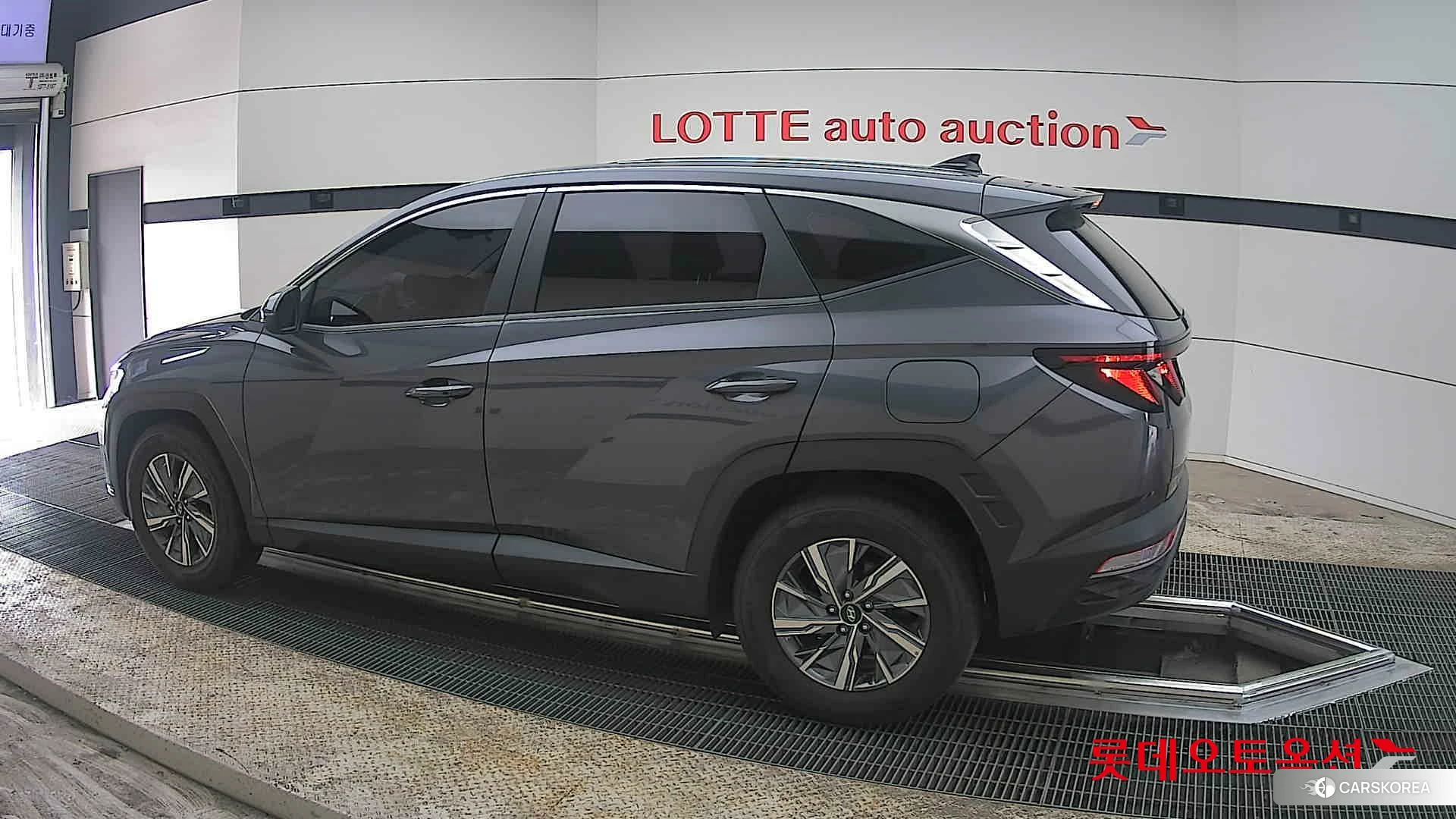 Hyundai Tucson Hybrid 2021 Titan Grey из Кореи, фото 2