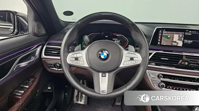 BMW 7 Series (G11) 2020 Черный из Кореи, фото 2