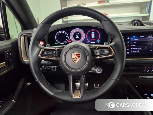 Porsche Cayenne (PO536) 2024 Черный из Кореи, фото 2