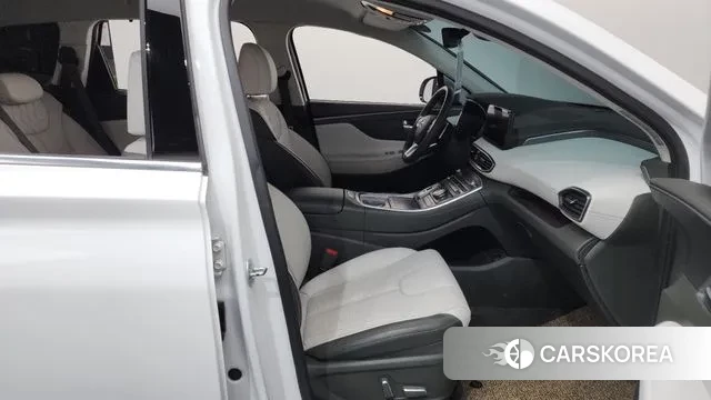 Hyundai The New Santa Fe 2021 Белый из Кореи, фото 2