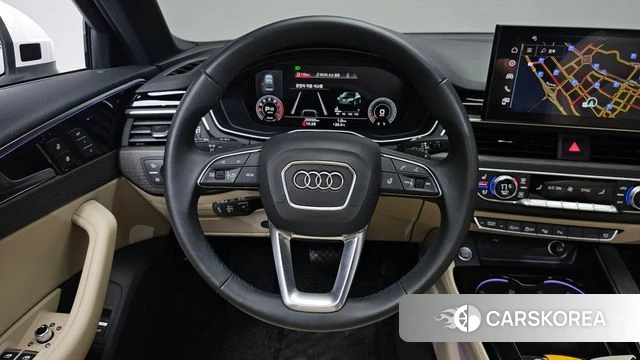 Audi A4 (B9) 2023 Белый из Кореи, фото 2