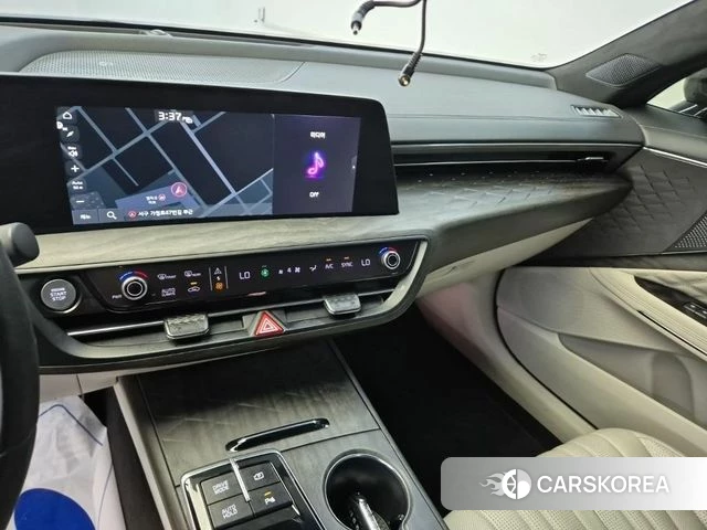 Kia K8 2022 Темно-зеленый из Кореи, фото 2