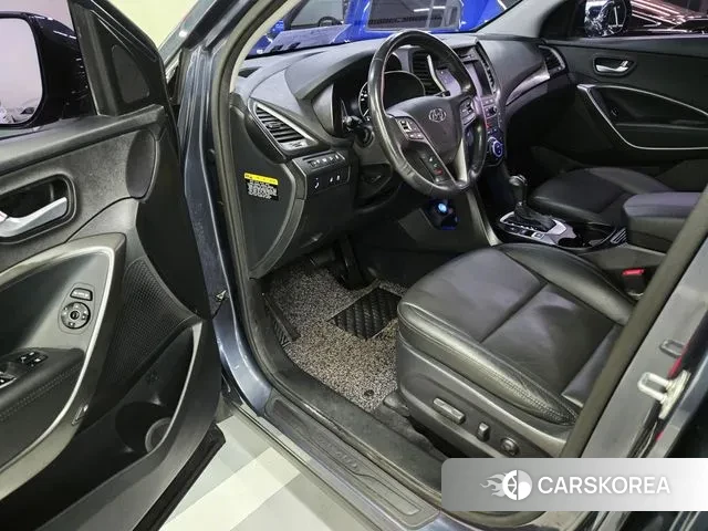 Hyundai Santa Fe The Prime 2018 Синий из Кореи, фото 2