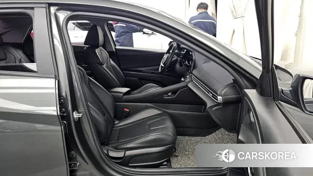 Hyundai Avante Hybrid (CN7) 2020 Серый из Кореи, фото 2