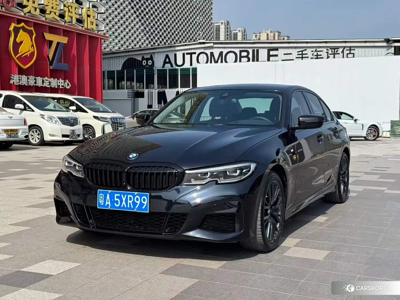 BMW 3 series 2021 Черный из Китая, фото 2