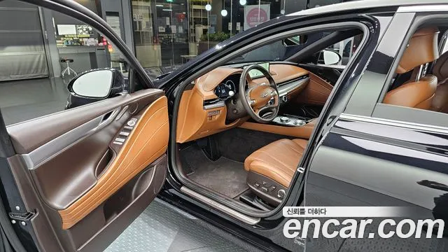 Genesis G80 (RG3) 2023 Черный из Кореи, фото 2