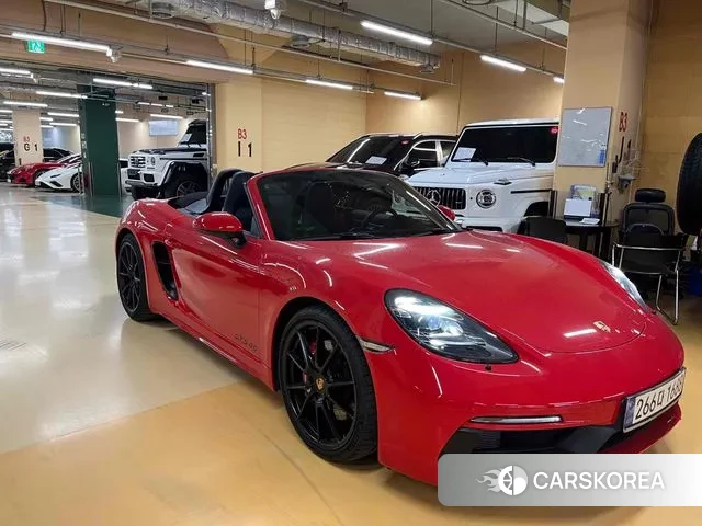 Porsche 718 Boxster 2024 Красный из Кореи, фото 2