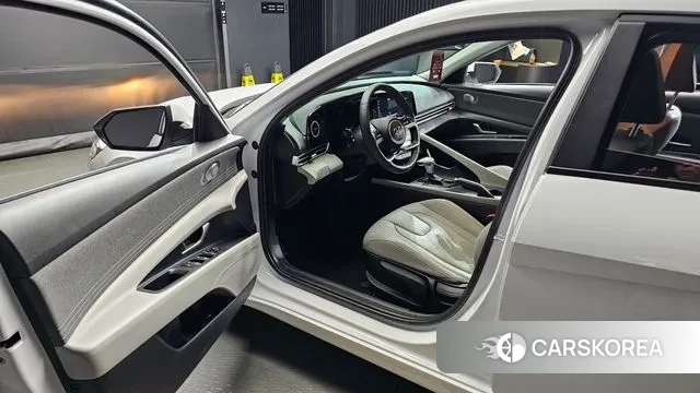 Hyundai Avante (CN7) 2021 Белый из Кореи, фото 2