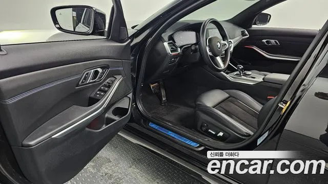 BMW 3 Series (G20) 2021 Черный из Кореи, фото 2