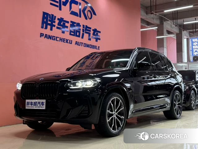BMW X3 2022 Черный из Китая, фото 2