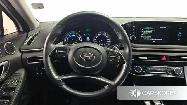 Hyundai Sonata Hybrid (DN8) 2021 Белый из Кореи, фото 2