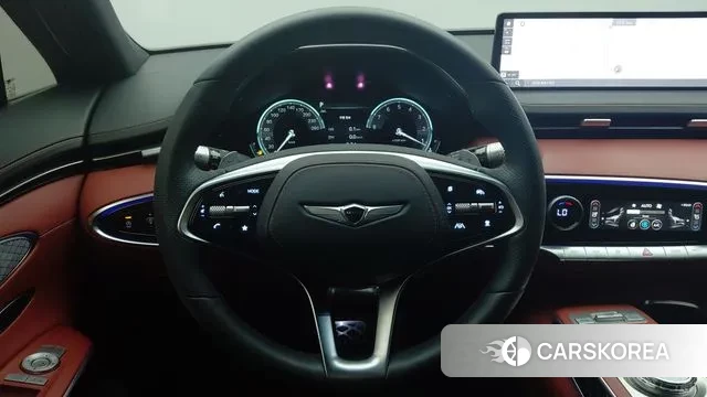 Genesis GV70 2021 Красный из Кореи, фото 2