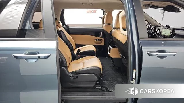 Kia Carnival 4th generation 2021 Небесно-голубой из Кореи, фото 2