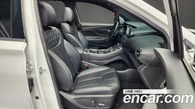 Hyundai The New Santa Fe 2021 Белый из Кореи, фото 2