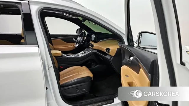 Hyundai The New Santa Fe 2021 Белый из Кореи, фото 2