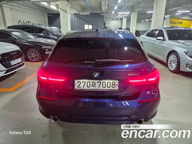 BMW 1 Series (F40) 2020 Синий из Кореи, фото 2