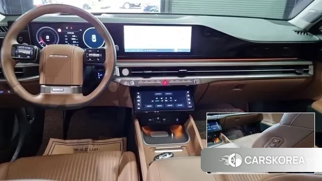 Hyundai Grandeur Hybrid (GN7) 2023 Черный из Кореи, фото 2