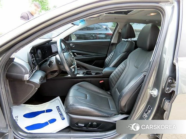 Hyundai Avante (CN7) 2020 Серебристо-серый из Кореи, фото 2