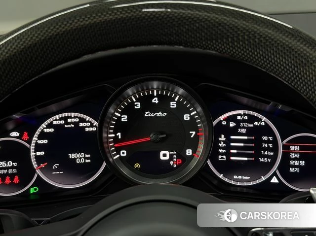 Porsche Cayenne (PO536) 2022 Черный из Кореи, фото 2
