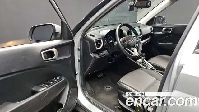 Hyundai Venue 2021 Серебристо-серый из Кореи, фото 2