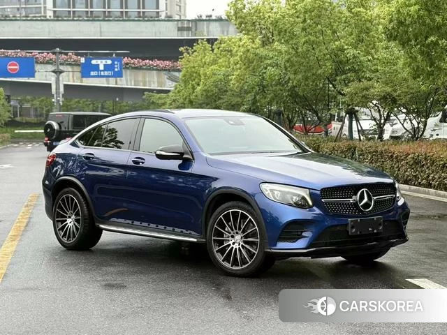 Mercedes-Benz GLC Coupe AMG 2019 Синий из Китая, фото 2