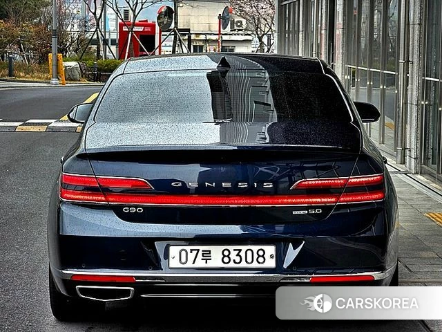 Genesis G90 2019 Синий из Кореи, фото 2