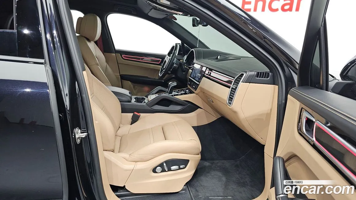 Porsche Cayenne (PO536) 2020 Черный из Кореи, фото 2