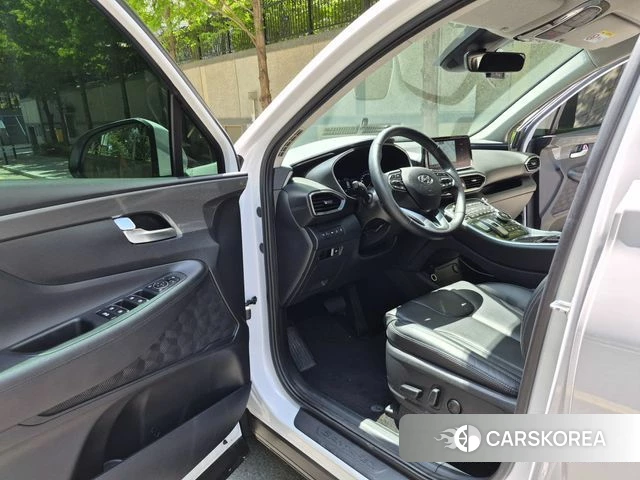 Hyundai The New Santa Fe 2022 Белый из Кореи, фото 2
