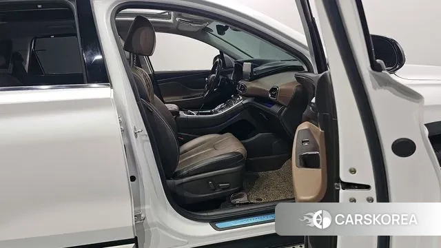 Hyundai The New Santa Fe 2021 Белый из Кореи, фото 2