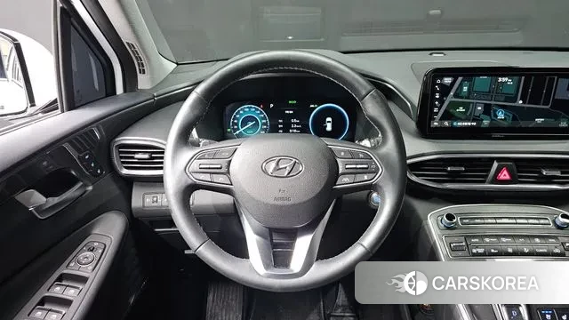 Hyundai The New Santa Fe 2023 Белый из Кореи, фото 2