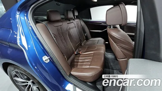 BMW 5 Series (G30) 2020 Синий из Кореи, фото 2