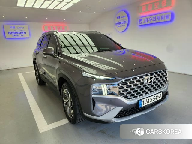 Hyundai The New Santa Fe 2021 Серый из Кореи, фото 2